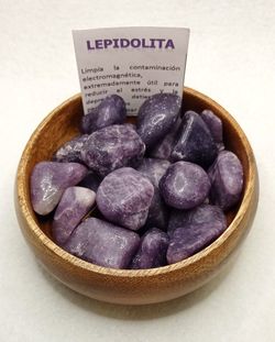 Rodados de Mica Lepidolita