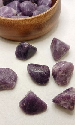 Rodados de Mica Lepidolita