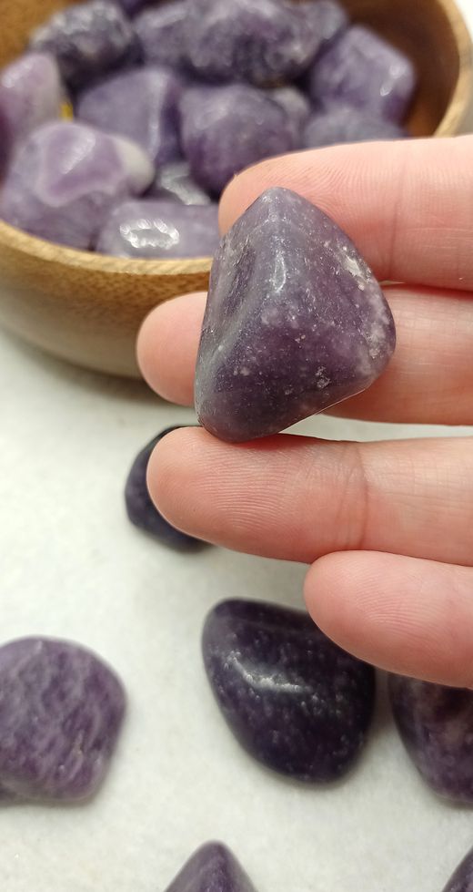 Rodados de Mica Lepidolita