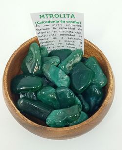 Rodados de Mtrolita (Calcedonia de cromo)