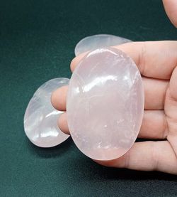 Rodados "XXL" de Cuarzo rosa