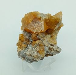 Scheelita conjunto de cristales octaédricos