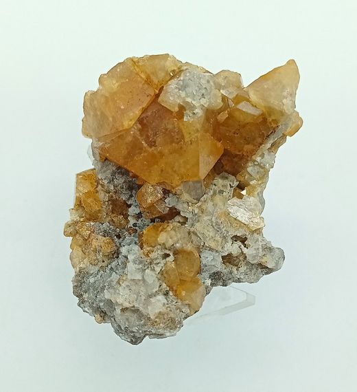 Scheelita conjunto de cristales octaédricos