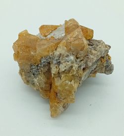 Scheelita conjunto de cristales octaédricos