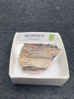 Minerales en cajita de 4x4. Serie verde