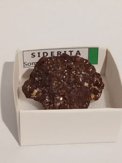 Minerales en cajita de 4x4. Serie verde