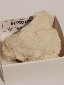 Minerales en cajita de 4x4. Serie verde