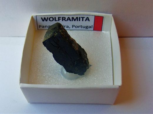 Minerales en cajita de 4x4. Serie roja.