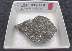 Minerales en cajita de 4x4. Serie roja.