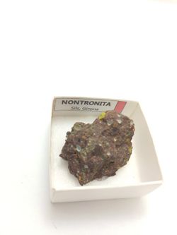 Minerales en cajita de 4x4. Serie roja.