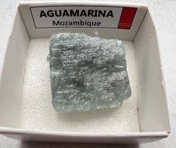 Minerales en cajita de 4x4. Serie roja.