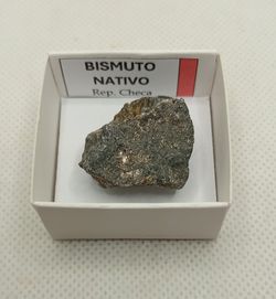 Minerales en cajita de 4x4. Serie roja.