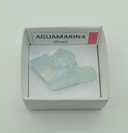 Minerales en cajita de 4x4. Serie roja.