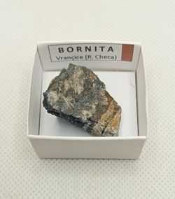 Minerales en cajita de 4x4. Serie roja.