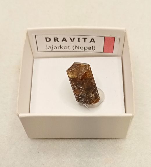 Minerales en cajita de 4x4. Serie roja.