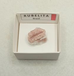 Minerales en cajita de 4x4. Serie roja.