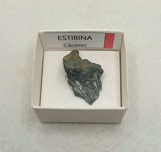 Minerales en cajita de 4x4. Serie roja.