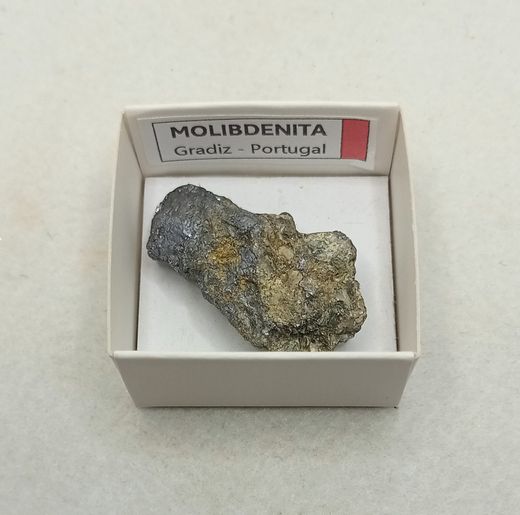 Minerales en cajita de 4x4. Serie roja.