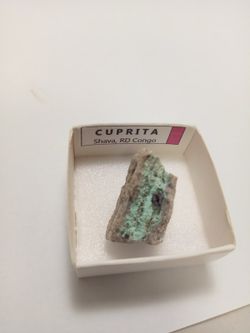 Minerales en cajita de 4x4