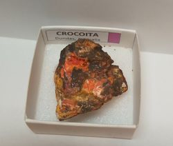 Minerales en cajita de 4x4