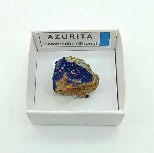 Minerales en cajita de 4x4