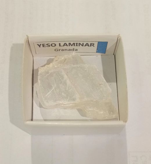 Minerales en cajita de 4x4