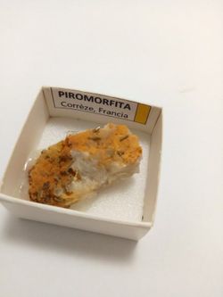 Minerales en cajita de 4x4