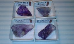 Minerales en cajita de 4x4
