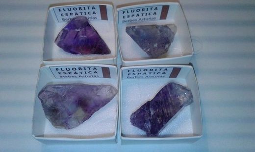Minerales en cajita de 4x4