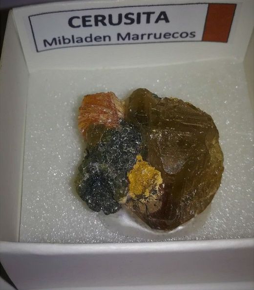 Minerales en cajita de 4x4