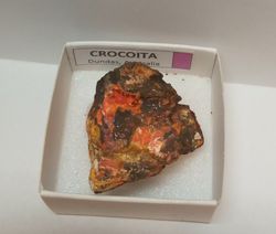 Minerales en cajita de 4x4