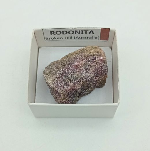 Minerales en cajita de 4x4