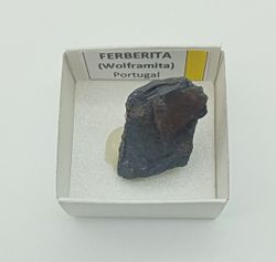 Minerales en cajita de 4x4