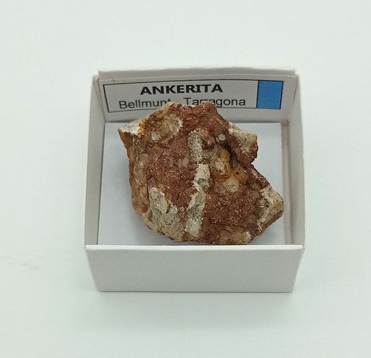 Minerales en cajita de 4x4