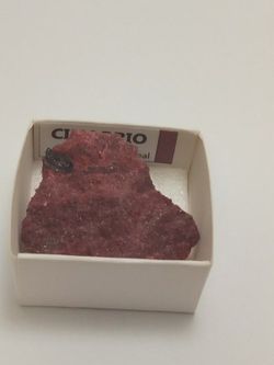 Minerales en cajita de 4x4
