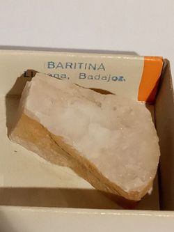 Minerales en cajita de 4x4