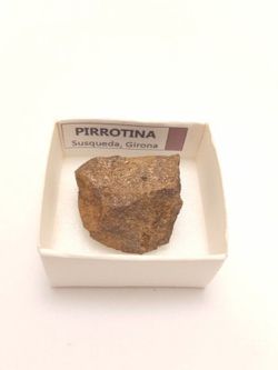 Minerales en cajita de 4x4
