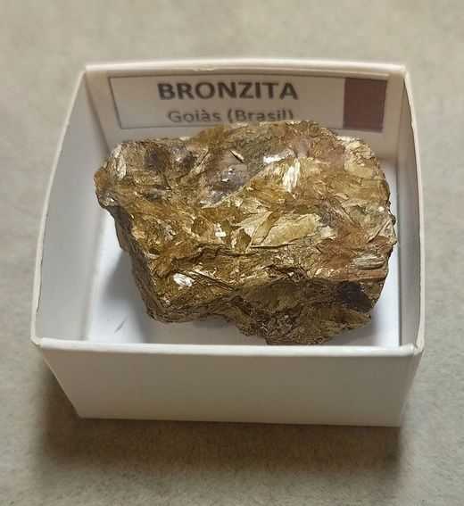 Minerales en cajita de 4x4