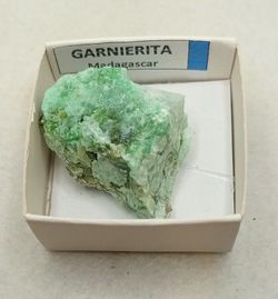Minerales en cajita de 4x4