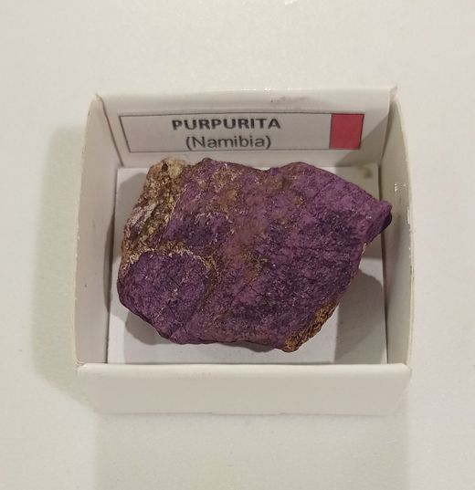 Minerales en cajita de 4x4