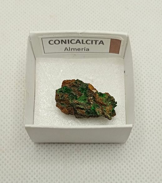Minerales en cajita de 4x4