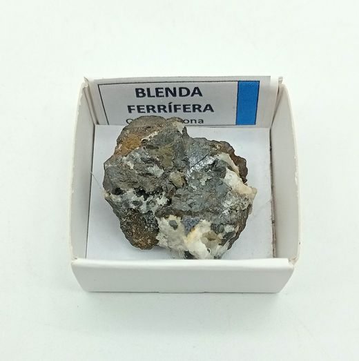 Minerales en cajita de 4x4