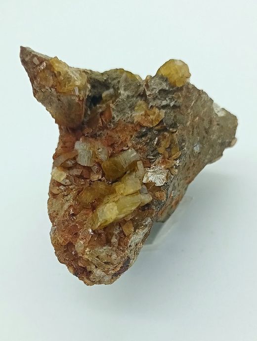 Siderita y Pirrotina