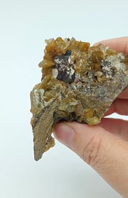 Siderita y Pirrotina