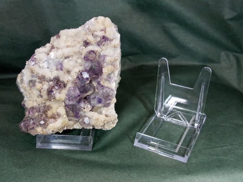 Soportes en "L" de plástico grandes (Pack de 10 unidades)