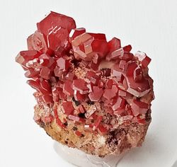 Vanadinita cristales rojo inte