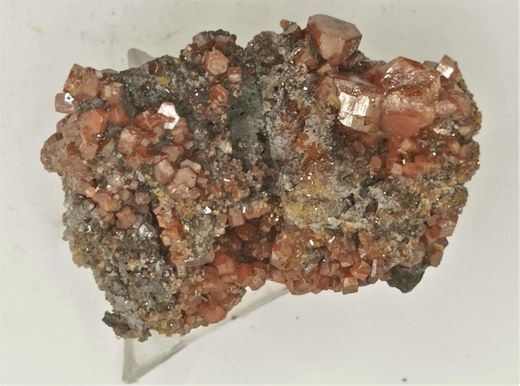 Vanadinita cristales prismáticos en matriz
