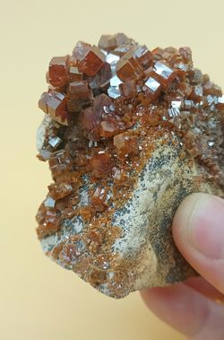 Vanadinita cristalizada