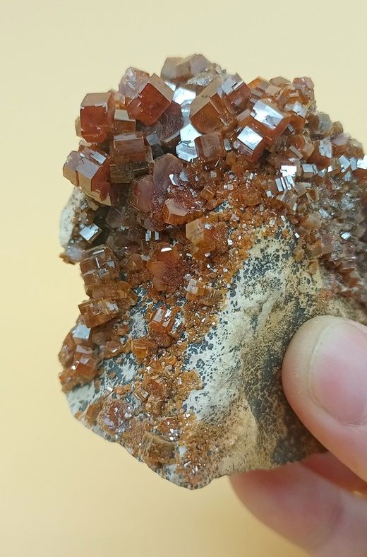 Vanadinita cristalizada