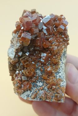 Vanadinita cristalizada